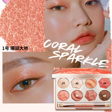 Load image into Gallery viewer, CLIO PRISM AIR EYE PALETTE 01 coral sparkle
