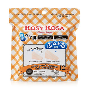 ROSY ROSA 果冻化妆粉扑 五角三角形美妆蛋 12枚