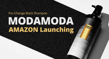 Load image into Gallery viewer, ModaModa Pro Change Black Shampoo, Grey Reducing Shampoo洗发水

