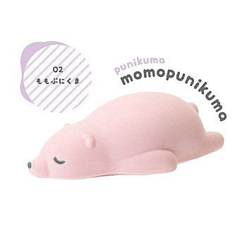 Decompression artifact Punikuma cute mouse wrist rest multi-purpose relaxing and stress-relieving small things #Pink bear 1 piece