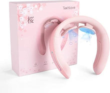 将图片加载到图库查看器，日本 Tech Love 便携款颈部按摩仪 限定粉色
