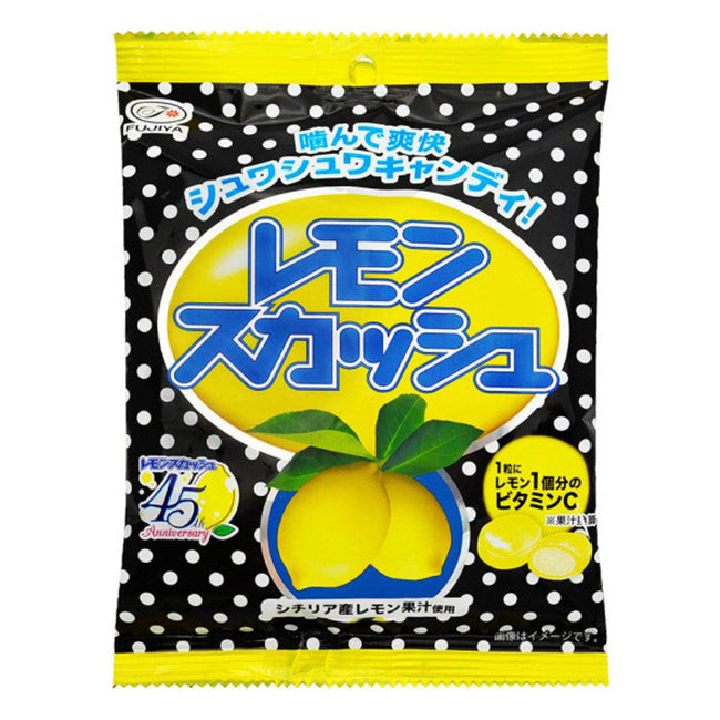 日本Fujiya 不二家 柠檬脆糖  80g