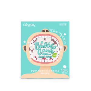 DONGSUNG-PHARM  Bling:day Bubble Wash Mouth Candy 固体牙膏漱口片(16片)