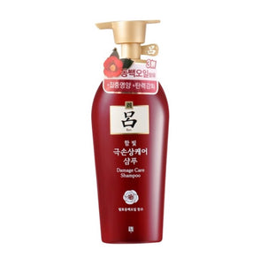 韩国RYO吕 红色滋润烫染干枯损伤发质修复专用洗发水 400ml