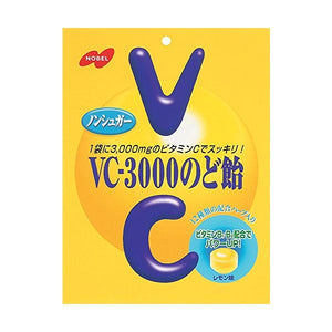 日本 Nobel VC-3000 蜂蜜柠檬润喉糖