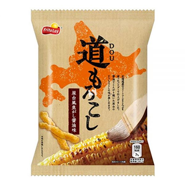 日本FRITOLAY菲多利 烧烤风味酱油味粟米条 80G