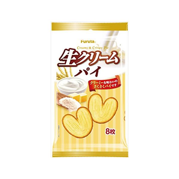 日本 Furuta 鲜奶油爱心蝴蝶酥