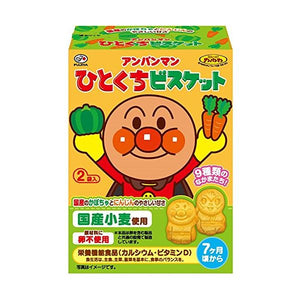 日本 fujiya  不二家麵包超人蔬果餅72g