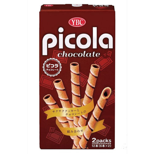 日本PICOLA CHOCO YBC 巧克力夹心蛋卷酥 58.8g