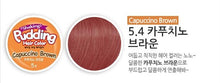 将图片加载到图库查看器，韩国 Ezn布丁摇摇染发膏 （70ml+70ml）5.4卡布奇诺棕色
