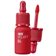 将图片加载到图库查看器，韩国 PERIPERA NEW INK THE VELVET (AD) - 4g #6 Prudy Red
