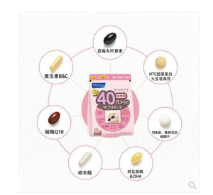 日本 FANCL 女性综合维生素 (40-49岁) (30袋)