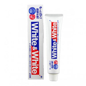 LION White & White Toothpaste (Clean Fresh Mint)
