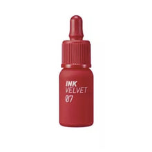 将图片加载到图库查看器，韩国 PERIPERA NEW INK THE VELVET (AD) - 4g #7 Girlish Red
