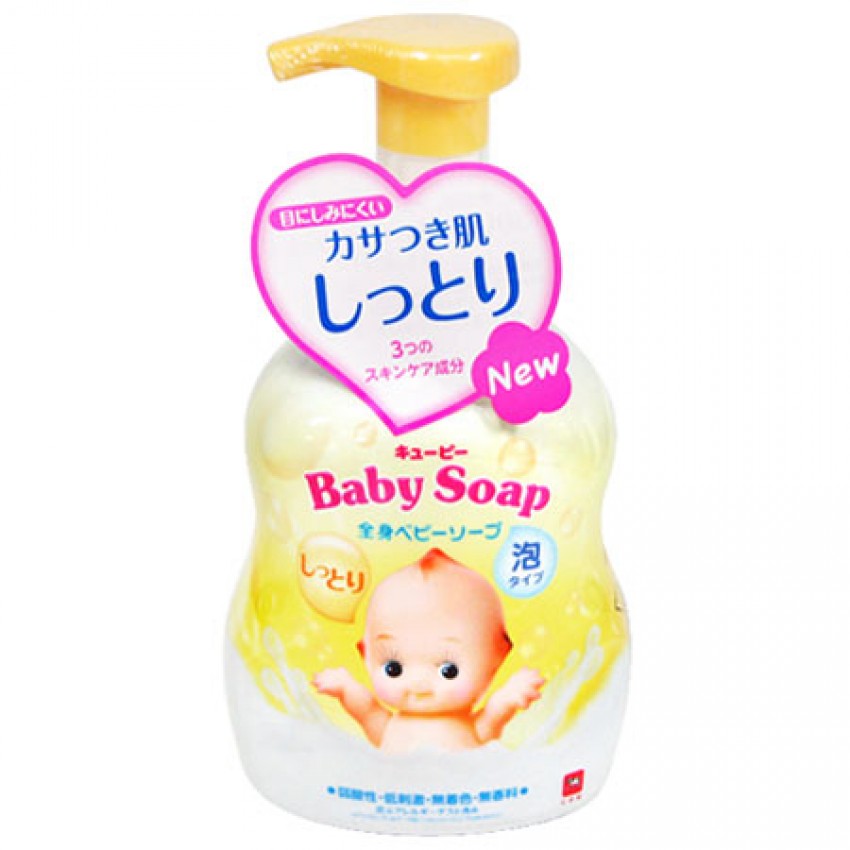 牛乳石碱COW BRAND婴儿沐浴露二合一  各种肤质 泡沫洗发沐浴露滋润型400ml