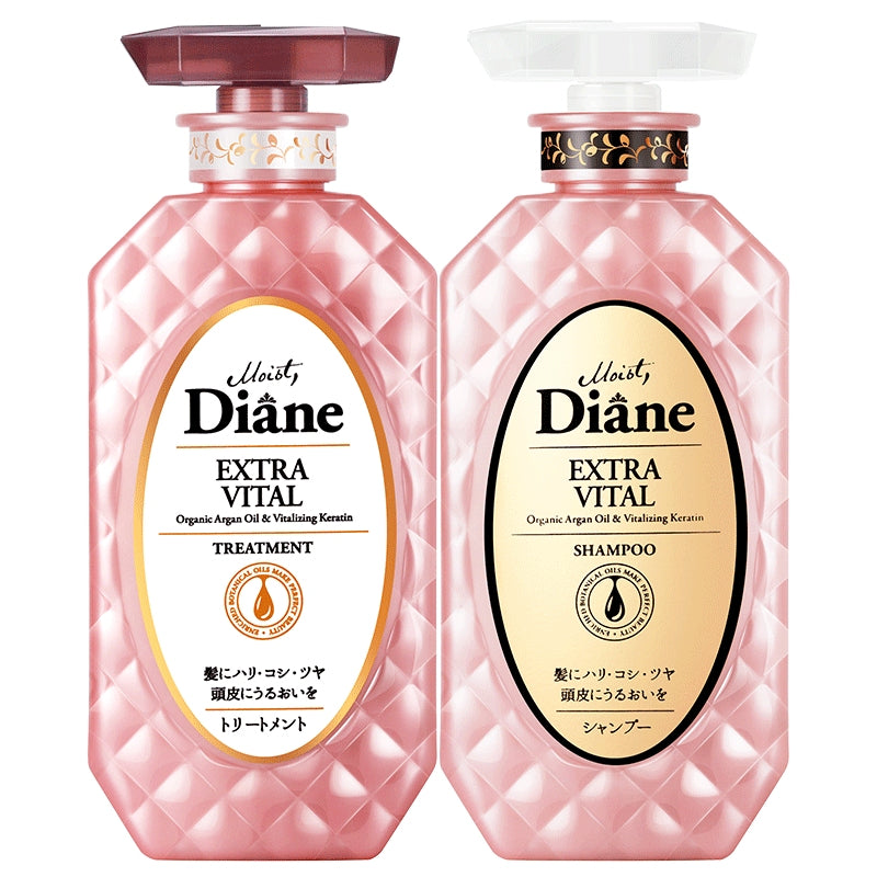 黛丝恩 DIANE Perfect系列 完美无硅油植物丰盈活力款 洗发水 护发素 450ml