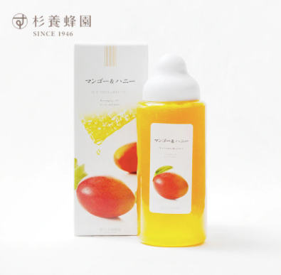 日本SUGI BEE GARDEN杉养蜂园 果汁蜂蜜  300g芒果味