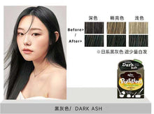 将图片加载到图库查看器，韩国ezn易知安2代布丁染发剂 少量遮白发 Dark ash黑灰色

