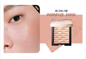 韩国 CLIO珂莱欧prism air腮红高光粉 意大利产 质细腻提亮水光肌 #1 柔和粉红