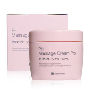 日本BB LABORATORIES ph按摩膏美容院面部深层清洁大粉罐 300g  粉色 新版升级