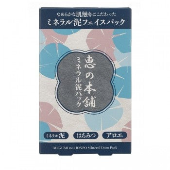 日本 Megumi no Honpo 惠之本铺 毛孔清洁清洗面膜 护理矿物泥膜 100g