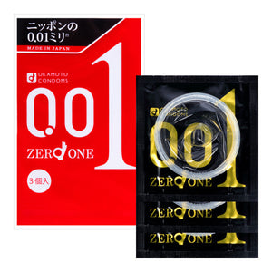 OKAMOTO 0.01 Condoms 3 Pieces