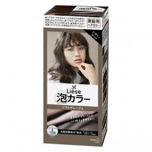 日本KAO花王 LIESE PRETTIA 19年新色泡沫染发剂 #浅咖啡色 1組入 COSME大赏第一位