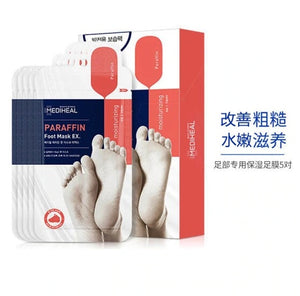 MEDIHEAL 美迪惠尔 滋润补水护脚膜 5对 Mediheal Paraffin Foot Mask EX 5-pair