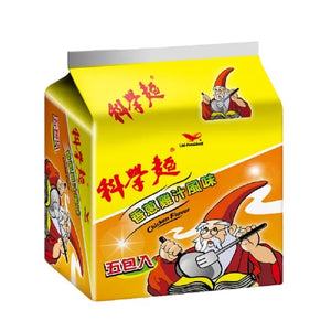 新品零食！台湾统一 科学面 香葱鸡汁味5包/袋