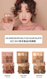 Korea CLUB CLIO 10 Color Eyeshadow Palette, No. 5 Rusted Rose