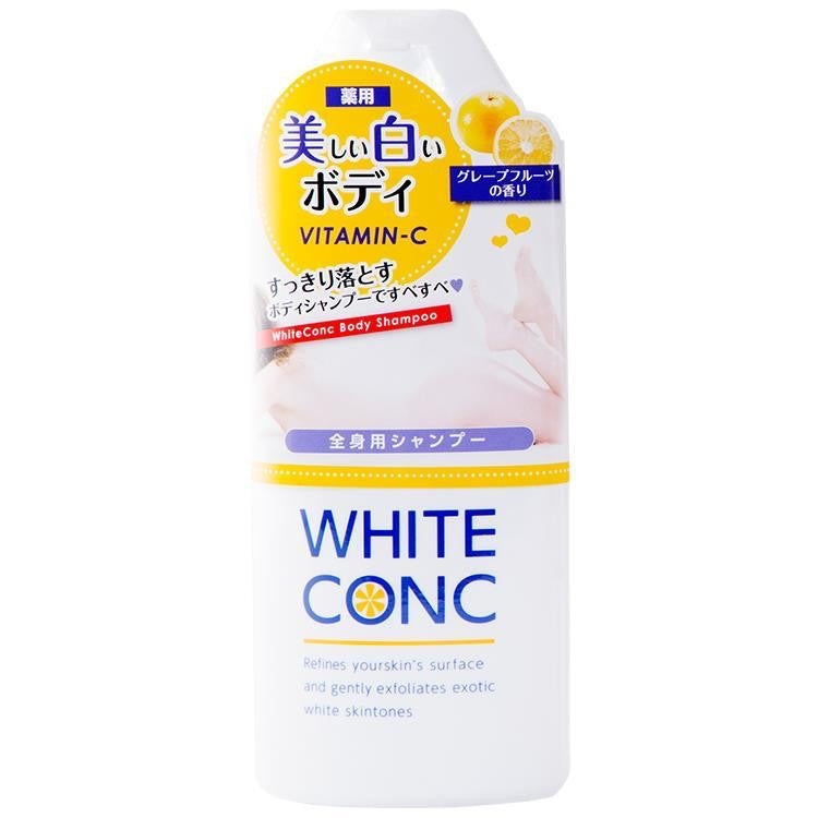 White Conc 药用VC美白去角质沐浴液 @Cosme 360ml