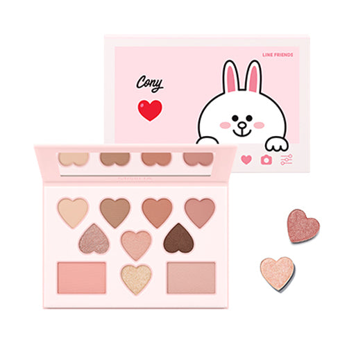 Korea Color Filter Shadow Palette No. 6 Shy Shy Brown (LINE FRIENDS Edition)