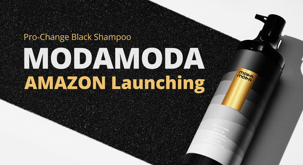ModaModa Pro Change Black Shampoo, Grey Reducing Shampoo洗发水