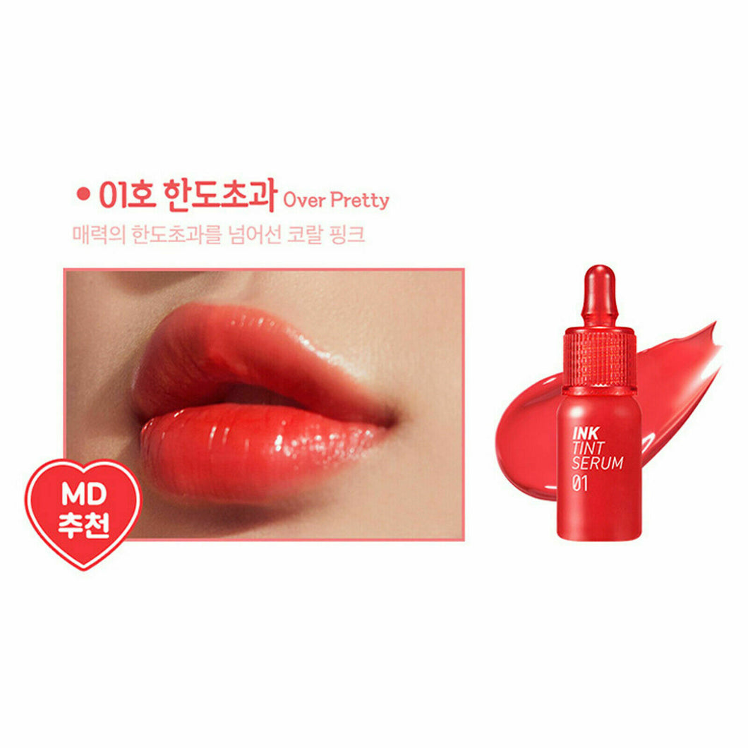 韩国 PERIPERA Ink Tint Serum Lip tint Glossy  #1 over pretty