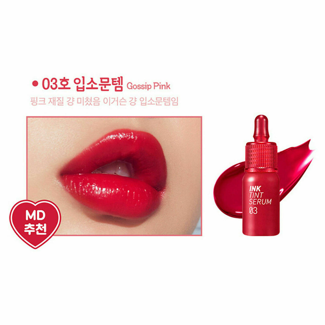 韩国 PERIPERA Ink Tint Serum Lip tint Glossy  #3 Gossip pink