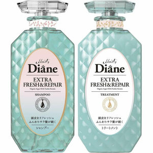 黛丝恩 DIANE Perfect系列 完美无硅油植物清新水感款 洗发水 护发素 450ml